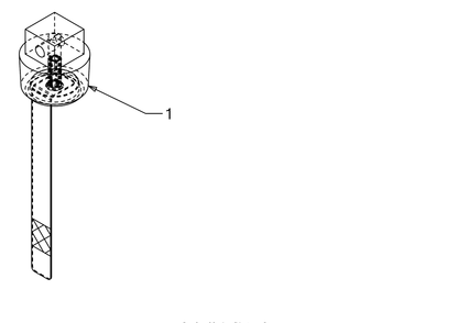 Dipstick Diagram and Parts List for LS25 (24BF552B756)(2017) Cub Cadet Log Splitter